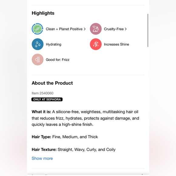 JVN Shine drops - Picture 3 of 3